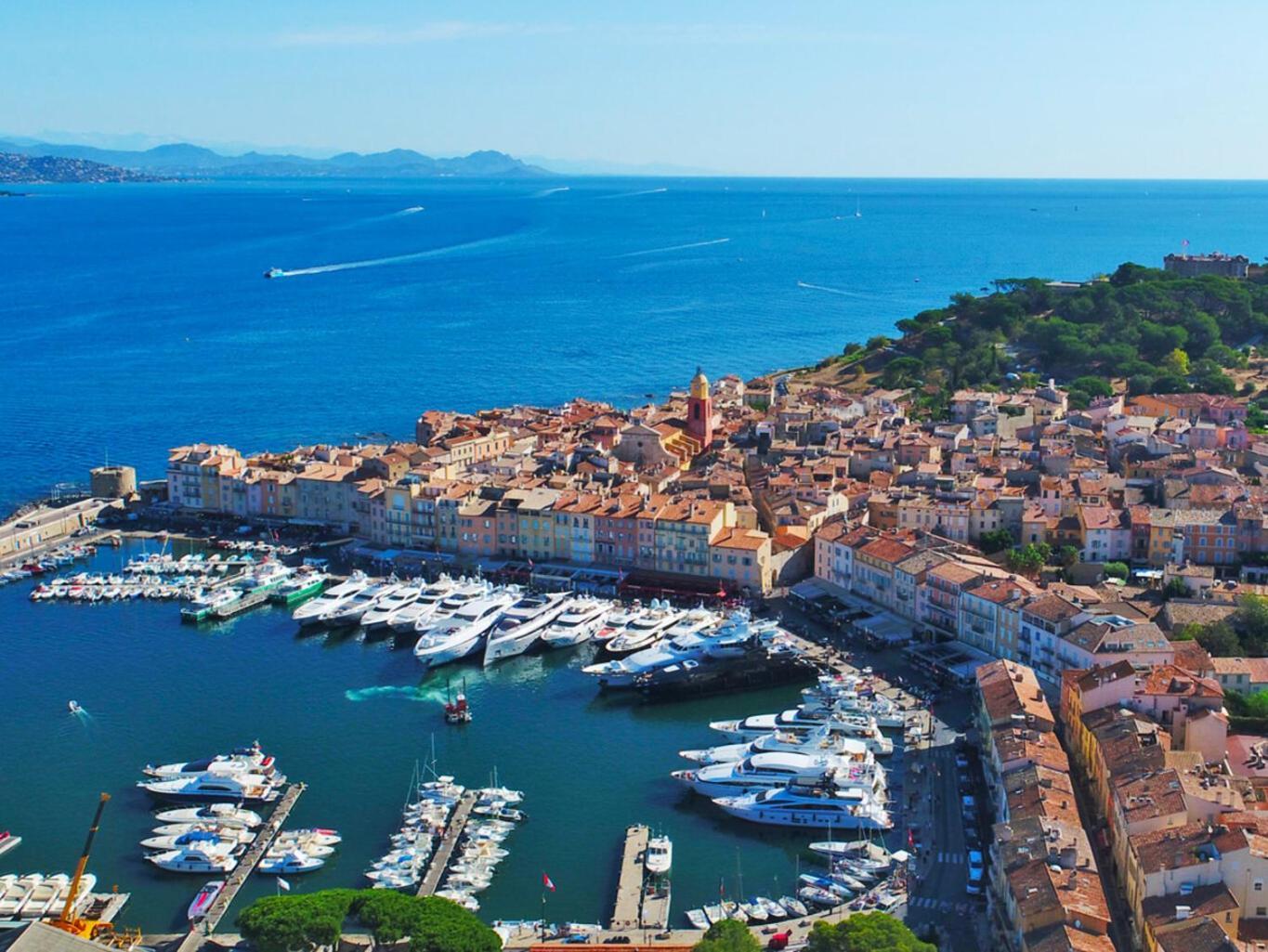 Un Nid A Saint Tropez Lägenhet Exteriör bild