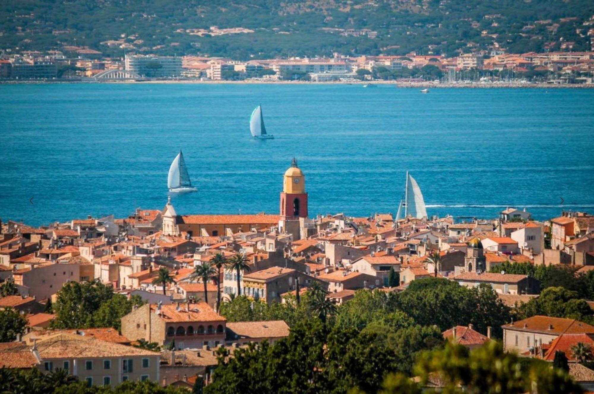 Un Nid A Saint Tropez Lägenhet Exteriör bild
