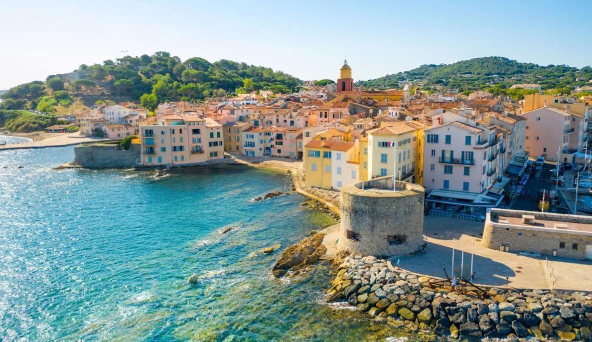 Un Nid A Saint Tropez Lägenhet Exteriör bild