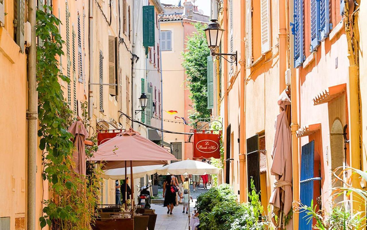 Un Nid A Saint Tropez Lägenhet Exteriör bild