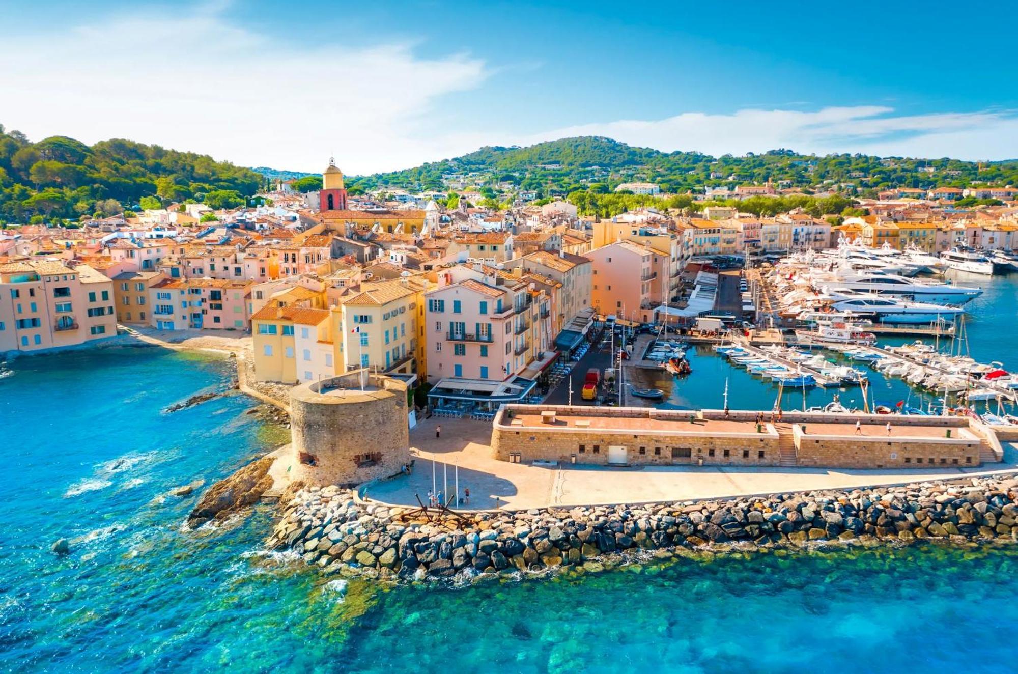 Un Nid A Saint Tropez Lägenhet Exteriör bild